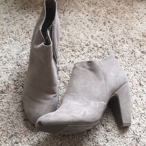 Gray Target booties